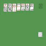 Пасьянс «Паутина». Цель расклада — перенести все карты в базовые стопки. На поле продолжайте убывающую цепочку карт той же масти. Свободную ячейку разрешено начать любой картой. Нажатие на запас добавляет очередной ряд карт. Подходящую открытую карту можно переместить двойным щелчком или перетаскиванием.
